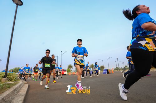 Race photo from ISOPlus Run 2024 Jakarta