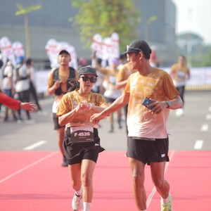 Race photo from KEDIRI HALF MARATHON 2026