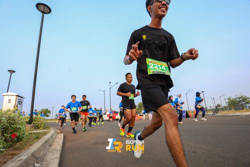 Race photo from ISOPlus Run 2024 Jakarta