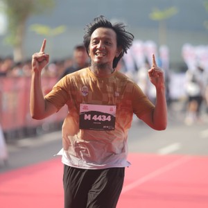 Race photo from KEDIRI HALF MARATHON 2026