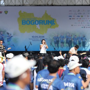 Race photo from BOGORUN 2026