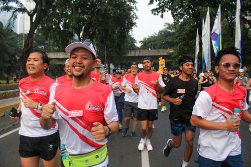 Race photo from Smartfren Run 2024 Vibes