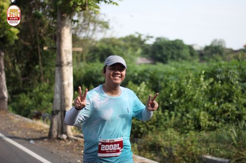 Race photo from Kediri Half Marathon 2024