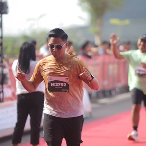 Race photo from KEDIRI HALF MARATHON 2026