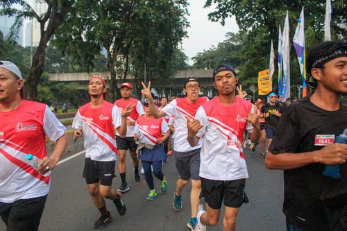 Race photo from Smartfren Run 2024 Vibes