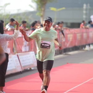 Race photo from KEDIRI HALF MARATHON 2026