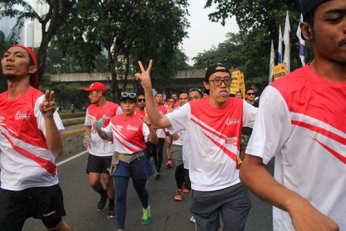 Race photo from Smartfren Run 2024 Vibes