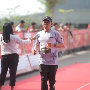 Race photo from KEDIRI HALF MARATHON 2026
