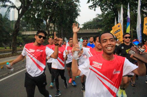 Race photo from Smartfren Run 2024 Vibes