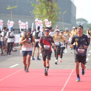 Race photo from KEDIRI HALF MARATHON 2026