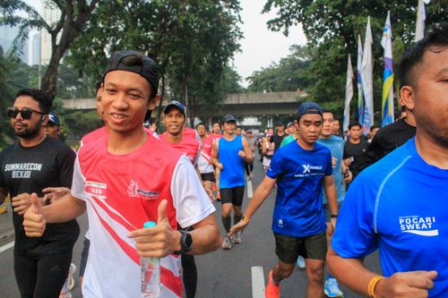 Race photo from Smartfren Run 2024 Vibes