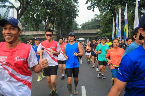 Race photo from Smartfren Run 2024 Vibes