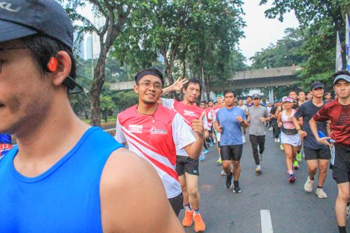 Race photo from Smartfren Run 2024 Vibes