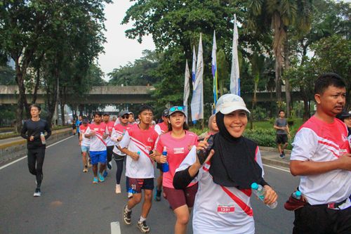 Race photo from Smartfren Run 2024 Vibes