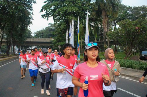 Race photo from Smartfren Run 2024 Vibes
