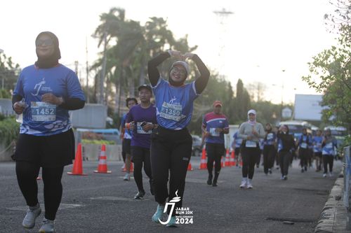 Race photo from Jabar Run 10K 2024