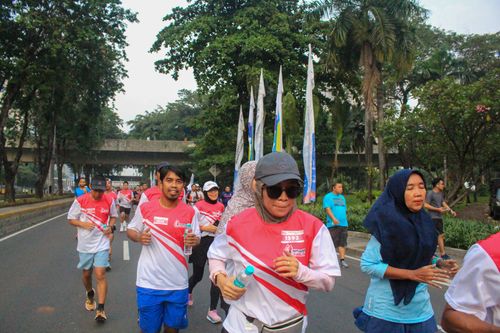 Race photo from Smartfren Run 2024 Vibes