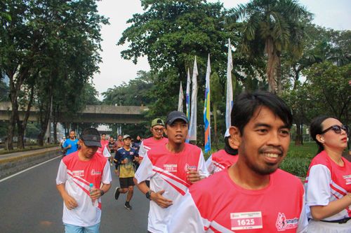 Race photo from Smartfren Run 2024 Vibes