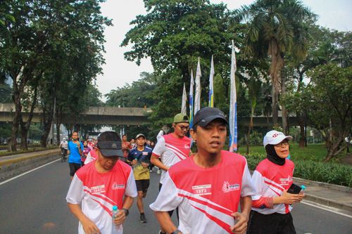 Race photo from Smartfren Run 2024 Vibes