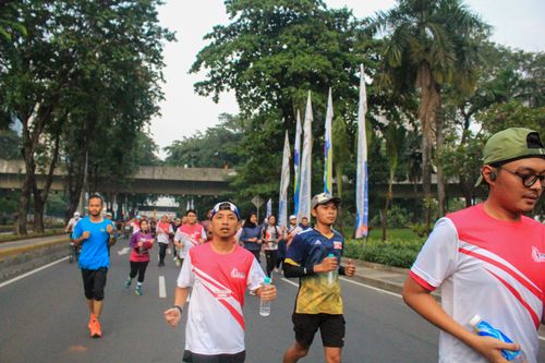 Race photo from Smartfren Run 2024 Vibes
