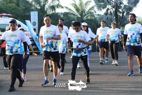 Race photo from Taman Budaya x BOGORUN 2025