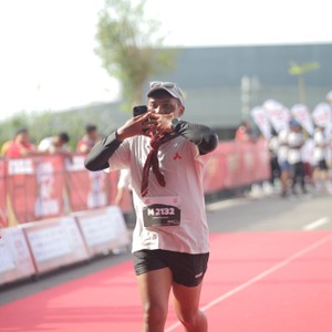 Race photo from KEDIRI HALF MARATHON 2026