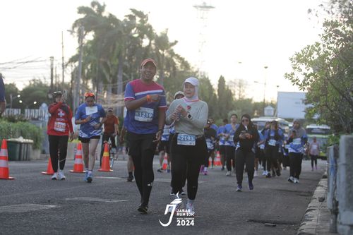 Race photo from Jabar Run 10K 2024