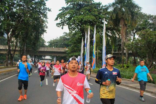 Race photo from Smartfren Run 2024 Vibes