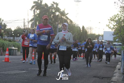 Race photo from Jabar Run 10K 2024