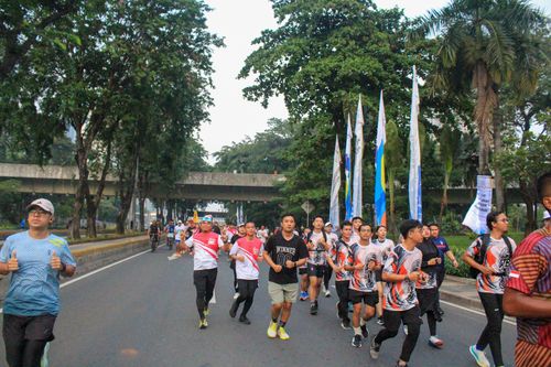 Race photo from Smartfren Run 2024 Vibes