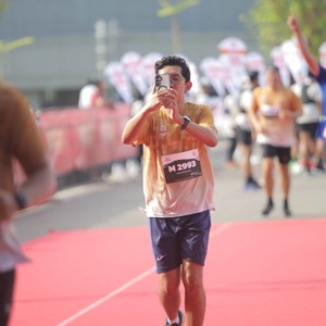 Race photo from KEDIRI HALF MARATHON 2026