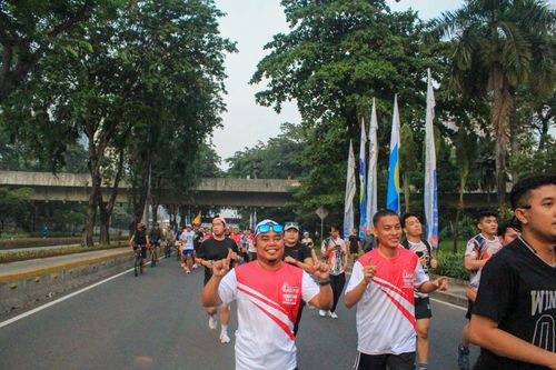 Race photo from Smartfren Run 2024 Vibes