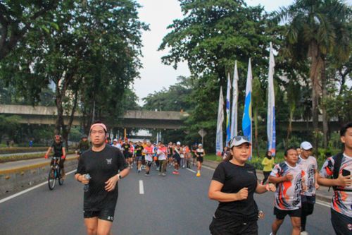 Race photo from Smartfren Run 2024 Vibes