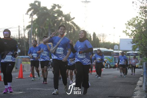 Race photo from Jabar Run 10K 2024