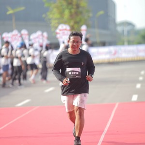 Race photo from KEDIRI HALF MARATHON 2026