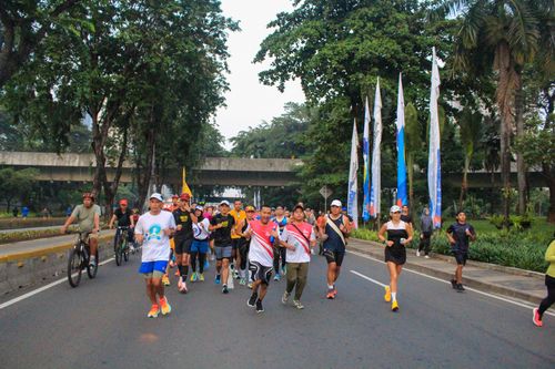 Race photo from Smartfren Run 2024 Vibes