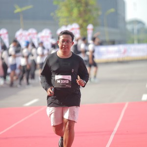 Race photo from KEDIRI HALF MARATHON 2026