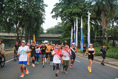 Race photo from Smartfren Run 2024 Vibes