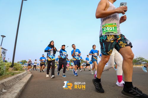 Race photo from ISOPlus Run 2024 Jakarta