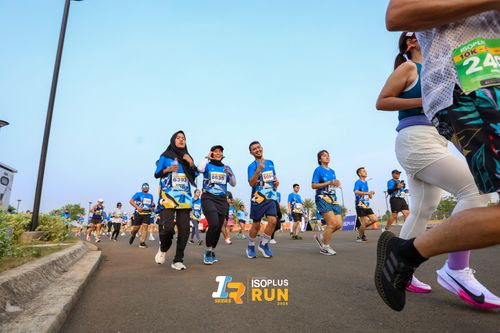 Race photo from ISOPlus Run 2024 Jakarta