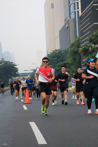 Race photo from Smartfren Run 2024 Vibes