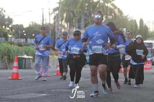 Race photo from Jabar Run 10K 2024
