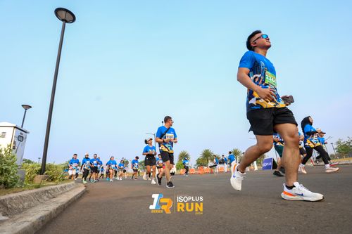 Race photo from ISOPlus Run 2024 Jakarta