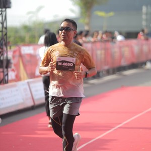 Race photo from KEDIRI HALF MARATHON 2026
