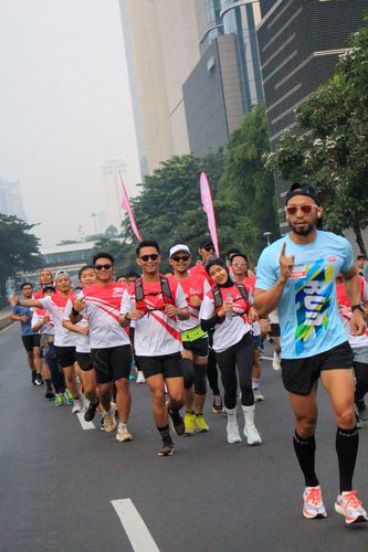 Race photo from Smartfren Run 2024 Vibes