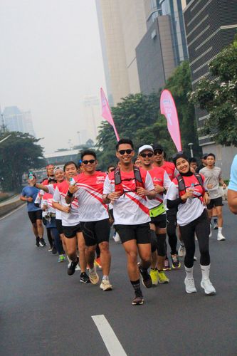 Race photo from Smartfren Run 2024 Vibes