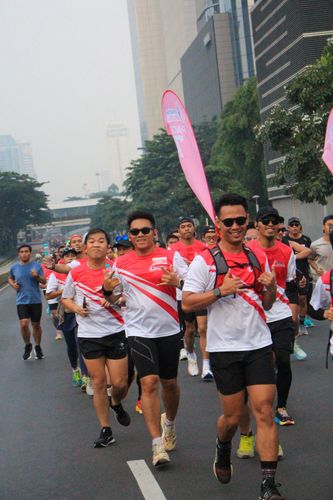 Race photo from Smartfren Run 2024 Vibes