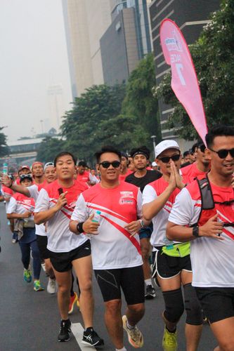 Race photo from Smartfren Run 2024 Vibes