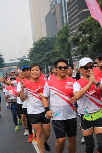Race photo from Smartfren Run 2024 Vibes