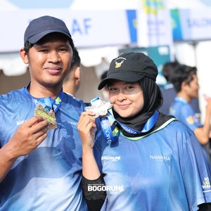 Race photo from BOGORUN 2026